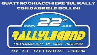 Quattro chiacchiere sul RallyLegend 2024 - Con Gabriele Bollini - SportivaMente Parlando