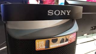 Sony sound system XP500 portable speaker 20 hr playback #sony #speaker #soundsystem