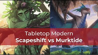 Scapeshift vs Jeskai Murktide | OTJ Modern | MTG