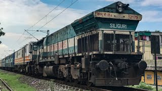 FIRST TIME EVER WAP-5 In Dooars || Koaa Ghy Spl Diverted Via Dooars