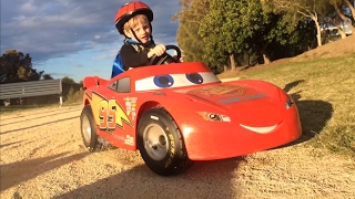 Modified power wheels 36v Lightning McQueen