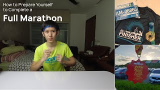 How to prepare yourself to complete a full marathon