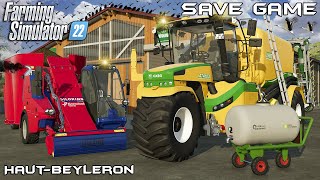 Save Game V19 | Animals on Haut-Beyleron | Farming Simulator 22