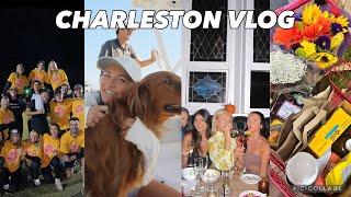 WEEK IN MY LIFE IN CHARLESTON | boat shoot, new prints, tj’s haul, influencer events, kickball