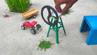 diy tractor chaff cutter machine science project || @TechnicalAvnish