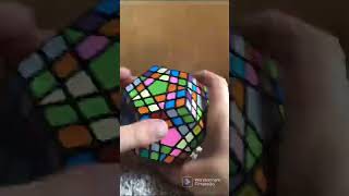 Gigiminx Rubik’s cube solve Timelapse 37:12