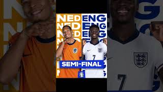 Who will win the giant match in the semi-finals of Euro 2024? #euro2024 #netherlands #england