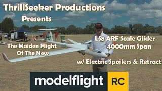 Modelflights New LS8 Glider's Maiden Flight w/ Mike O'Reilly