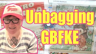 GBFKE Unboxing / First Impression | 3 Diamond Painting Kits