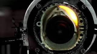 See through rotary wankel engine in slow motion #engineering #wankel #rotary #ingin #slowmo #video