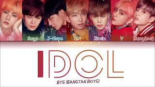 BTS -Idol [Color coded lyrics]