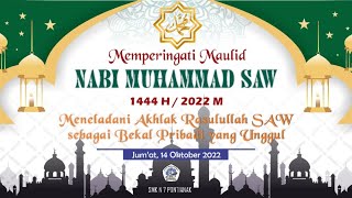 Maulid Nabi Muhammad SAW 1444 H/ 2022 M SMK N egeri 7 Pontianak