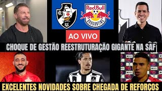 SINAL VERDE! VASCO SEGUE FIRME NO MERCADO E CORRE CONTRA O TEMPO PARA ANUNCIAR REFORÇOS!