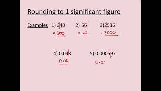 LHS N5 Maths -  Significant figures