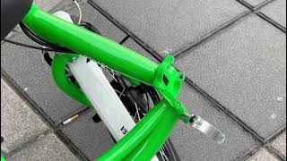 Sistema de plegado de Triciclo terapéutico E Bike eléctrico