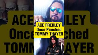 Ace Frehley KISS Punched Tommy Thayer #kissband #classicrock #originalkiss