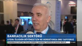 Türkiye Bankalar Birliği Yönetim Kurulu Başkanı Hüseyin Aydın Uludağ Ekonomi Zirvesi'ne katıldı