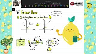 Y9 Add Maths (Lesson 15) - Linear Law