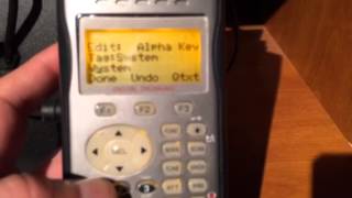 Alpha Tag (naming) a trunked radio system on the GRE-500 Scanner