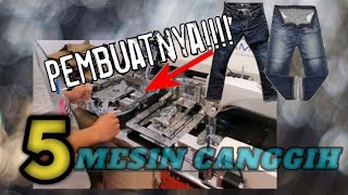 INI DIA!! MESIN PEMBUAT CELANA JEANS, ROBOT AJA BISA MELAKUKANNYA