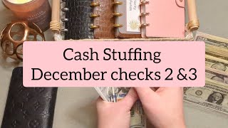 Cash Stuffing 2 & 3 of December | Zero-based Budget