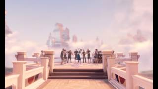 BioShock Infinite - Elizabeth dancing on the beach