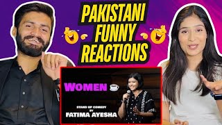 Women | Stand Up Comedy by Fatima Ayesha | With English Subtitles | PAKISTANI REACTION