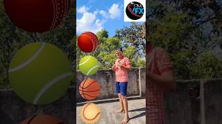 Corcot bal,TennisBall,Basket ball,Rocket ball|Type of ball#shorts#viral#trending#type of ball #omvfx