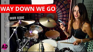 Way Down We Go - Kaleo - Drum Cover (Drum Score)