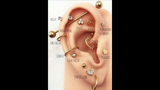 Type of piercing |ear piercing #piercing | accessories | earrings | fancy Earrings #shorts #ytshorts