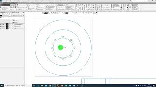 Компас 3D  Урок №4 - Построение тормозного диска диаметром 390мм и построение 2Dчертежа #Компас3D