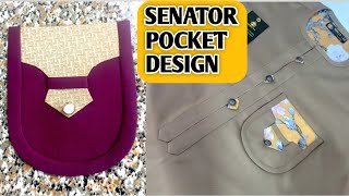 How to sew senator pocket design