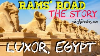 Rams' Road | The story| Luxor Egypt| Next November