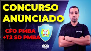 ANÚNCIO CFO PMBA + T2 SD PMBA