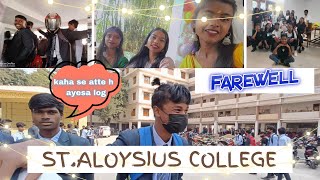 Farewell 🍾🎊17th February ~ st.aloysius  college #ariclakra #farewell