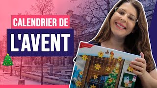 Natal na França - Calendrier de l'avent | Francês Com a Lu