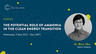 The potential role of ammonia in the clean energy transition | ICSC Webinars