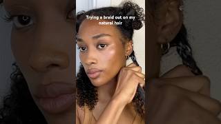 Would you try this? #braidedhairstyles #braids#bohobraids#hairtutorial#curlyhairstyles#curlyhair