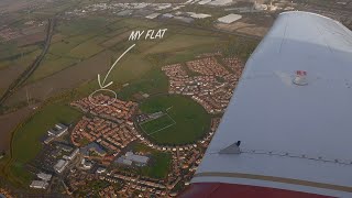 Morning Plane Flight | Oxfordshire + Berkshire