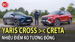 So sánh Hyundai Creta và Toyota Yaris Cross - Giành giật từng điểm để về đích | TIPCAR TV