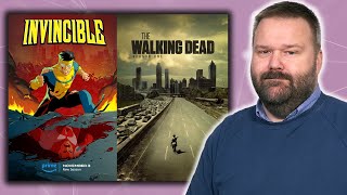 Did The Walking Dead help improve Invincible? | Robert Kirkman Interview