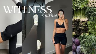 WELLNESS ROUTINE | healthy habits, workouts, juicing & linjer jewelry haul - productive & aesthetic