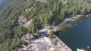 Twain Harte Lake Aerial Drone video