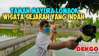 KONDISI TAMAN MAYURA LOMBOK, PENINGGALAN SEJARAH RAJA KARANGASEM