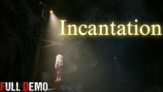 Incantation _A mother, searching for her lost daughter | Full Demo Horror game || 4K ||#nocommentary