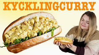 Kycklingcurry Baguette | Galet God Macka!