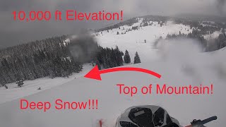 Snowmobiling In West Yellowstone! DEEP SNOW! (Part 3)