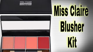 Miss Claire Blusher Kit #shorts #youtubeshorts #blusher #review #affordablemakeup2021#missclaire