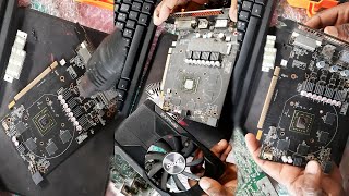 How To Clean Graphics Card | Repair sapphire nitro r7 360 | Display Problem Repair RX 570, R7 370