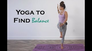 Yoga for balance and alignment